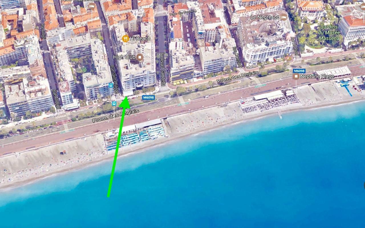 Apartment Saint Philippe 2 Nizza Exterior foto